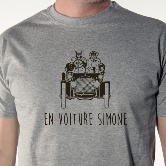 T shirt Auto - En voiture Simone - Avomarks