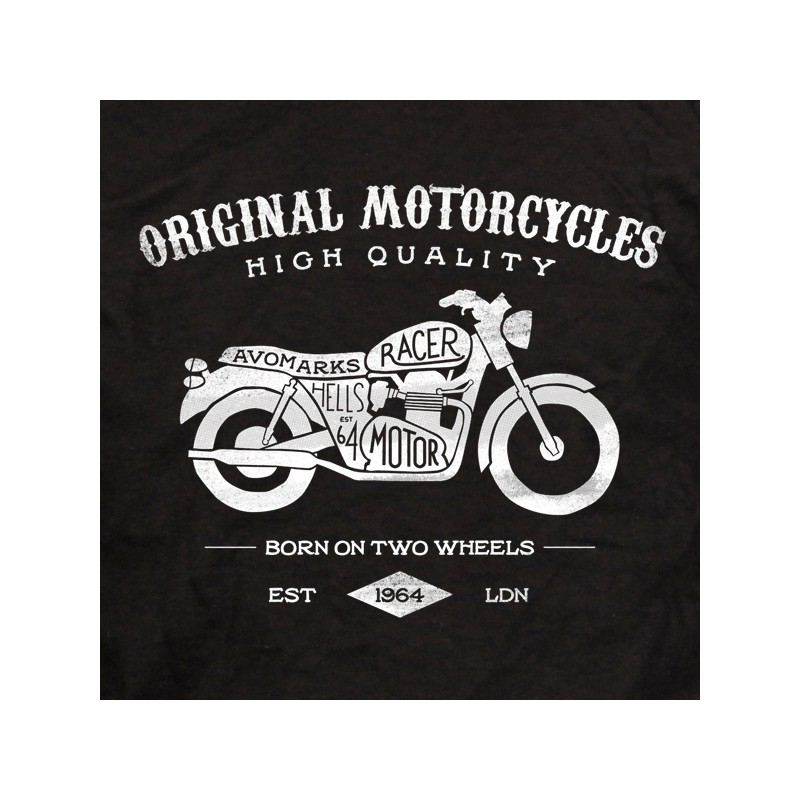 Tee shirt original motorcycles - t shirt moto - Avomarks