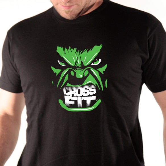 T shirt Crossfit humour - Crossfit hulk - Avomarks