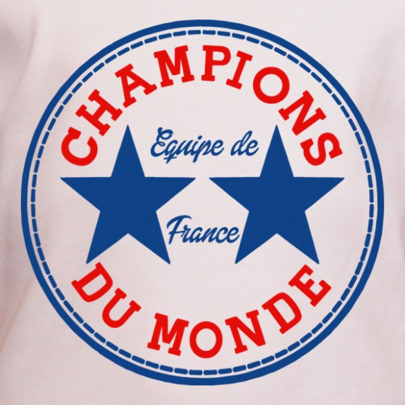 T Shirt Champion Du Monde