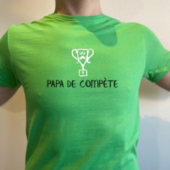 t-shirt Papa de compète