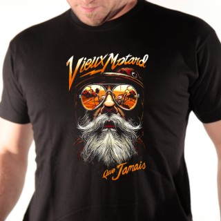 t-shirt Vieux motard