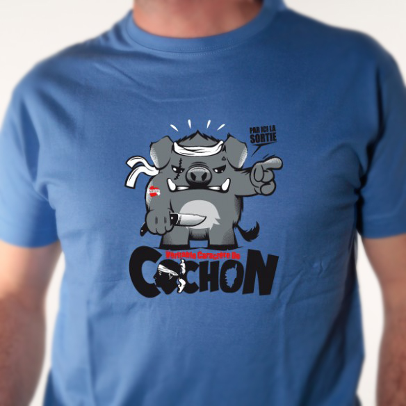 tee-shirt-caractere-cochon