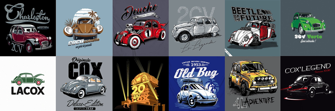 R SULTATS DU CONCOURS DES T SHIRTS 2CV 4L COCCINELLE Avomarks