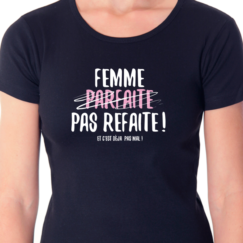 t-shirt pas refaite